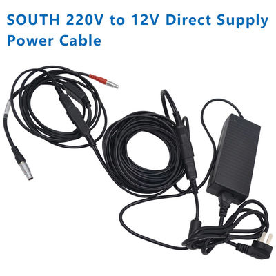 Buy Professional Sanding Tianyu Ruide RTK Base Station 220V to 12 Adapter Radio Power Data Cable for South Kolida GPS online manufacture