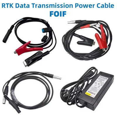 Buy FOIF GNSS RTK 5-Pin Data Transmission Cable External Radio Power Cable with 220V Adapter online manufacture