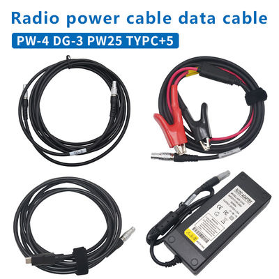 Buy Hi-Target GPS RTK Host Data Cable DG-3 HDL460A Radio Power Cable PW-25 2-Pin 5-Pin Power Adapte online manufacture