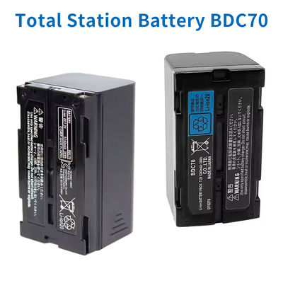 Buy BDC70 BDC-70 Battery Compatible For Sokkia Total Station GPS SRX GRX Rechargeable 7.2V 5240mAh Li-ion Battery With Logo New online manufacture