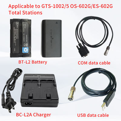 Buy Suitable for GTS-1002/5, OS-602G/ES-602G Total Stations BT-L2 Battery BC-L2A Charger online manufacture
