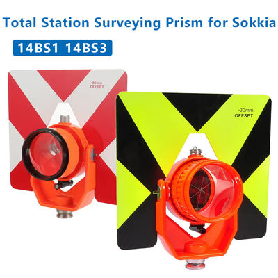 Single Prism Set With Bag For SOKKIA Nikon Pentax South Gowin Sok Total Stations Surveying