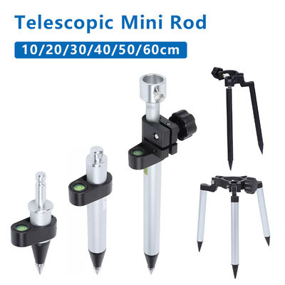Surveying Instrument Total Station Mini Tripod Mini Bipod Prism Pole All Size 10/20/30/40/50/60c