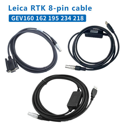 Leica GPS RTK GS10/14/15/16 GEV162 GEV234 GEV218 GEV Series Data Transfer 8-pin Cable for Precise Data Transfer
