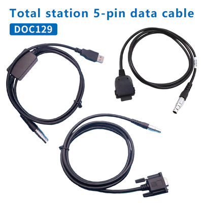 DOC129 Data Cable for TOPCON SOKKIA Total Stations ES/OS/PS To PC (win11) 5 Pin