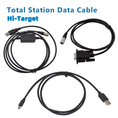 Convenient 6 PIN USB RS232 Data Download Cable For Hi-Target Survey Total Station HTS221/420/121/520/ATS320