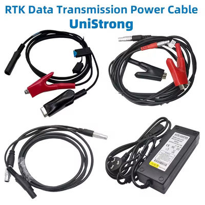 UniStrong GNSS RTK 5-Pin Data Transmission Cable Power Cable for External Radio 220V Power Adapter