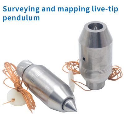 High-Precision Stainless Steel Plumb Bob for Accurate Vertical Alignment Surveying and Mapping Plumb Bob Tip movable