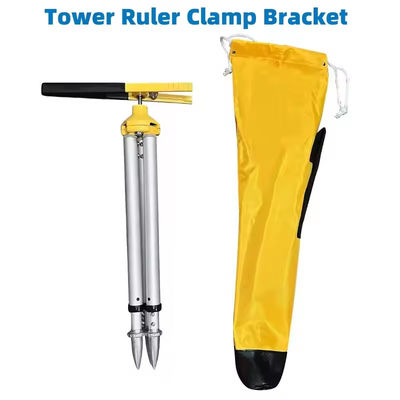 Retractable Mini Pole Bracket 46cm-60cm Adjustable Telescopic Mini Tripod Tower Ruler Support Total Station Prism Pole Clamp