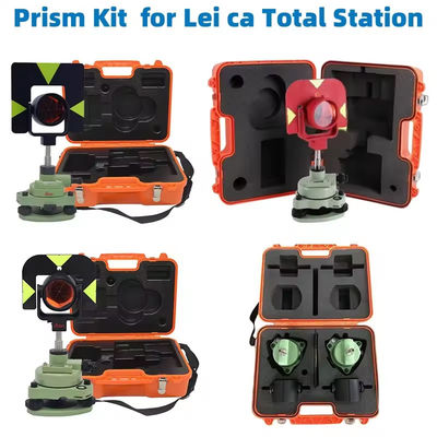 GPR111GPH1 GPR121 Prism Kits for LeicCa Total Stations Prism Surveying Instrument Professional Traverse Prism Kit