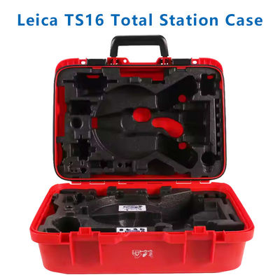 New Red Plastic Hard Case for Surveying Instrument TZ05/08/12 TS16/ TS10 Total Station