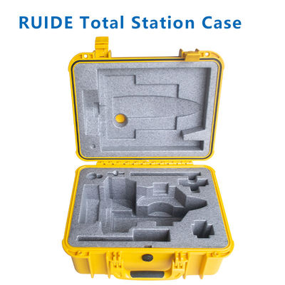 New Yellow Plastic Hard Case for Surveying Instrument RUIDE RTS822 TIANYU CTS630 Total Station