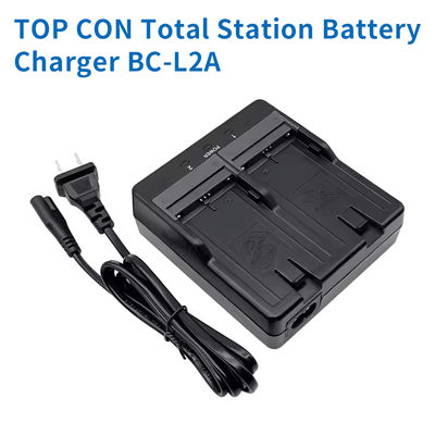 BC-L2A Dual Battery Charger Compatible for Total Station BT-L2 BDC46 BDC58 BDC70 Batteries Charging Dock EU US PLUG
