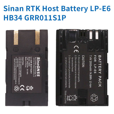Sinan RTK host battery GRR011S1P HB34 T30/T300/N6 GPS RTK GNSS Battery for LP-E6 for SinoGNSS Surveying Instrument