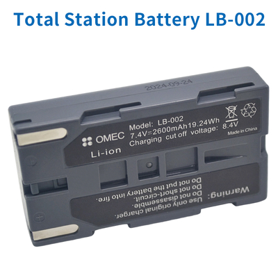 The T5 battery LB-002 is suitable for the UFO Alpha Te total station