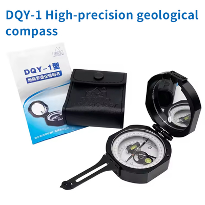 Harbin Pocket Compass for Surveying DQY-1 Geology Compass Aluminium Metal Geology Compass