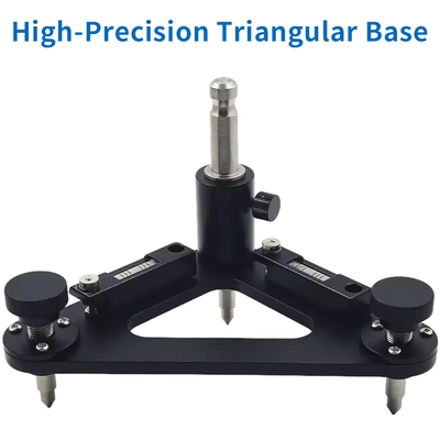 High Accurate Tribrach With 5/8 Inch Thread Mount OR With Leca Swiss Type Spigot Mount Dual Tube Bubble Level