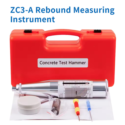 ZC3-A silver rebound hammer for mortar sclerometer zc3 concrete test hammer sliver Schmidt Hardness Tester