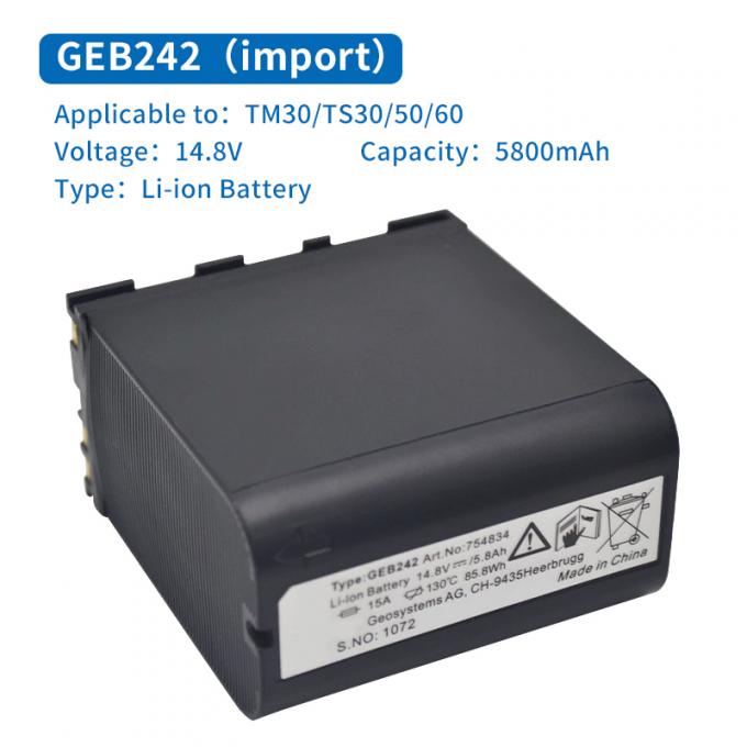 Cavo Di Alimentazione HangTon GEB171 Per Leica TM50, TM30, TS30, RX1250, GS15 – Da 8 Pin A 5 Pin, Compatibile GEV219